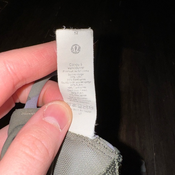 30. Lululemon Free To Be Bra in Heritage 365 Camo Dusky Lavender Multi - Picture 5 of 6